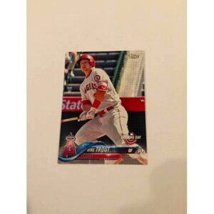 2018 Topps Opening Day #4 Mike Trout -Angels (031)